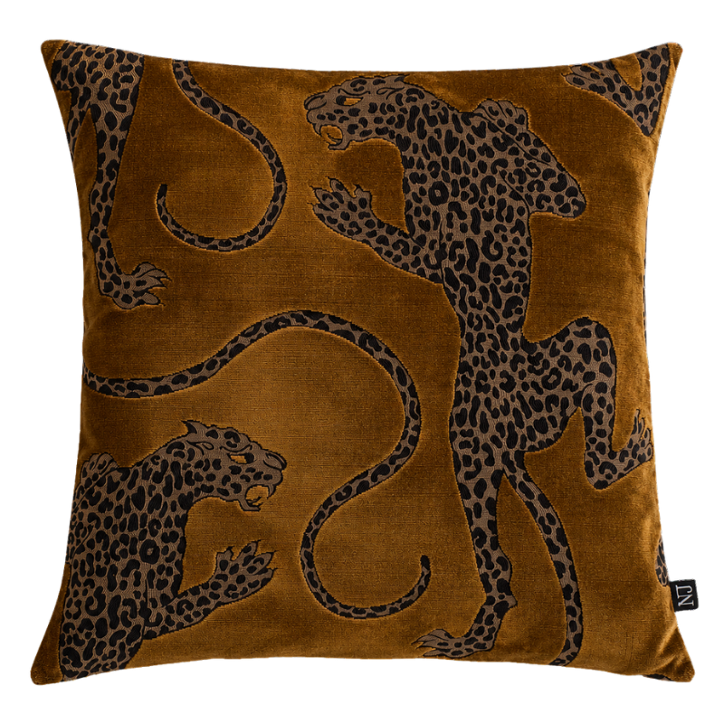 Panthera Cushion - Gold - 60 x 60