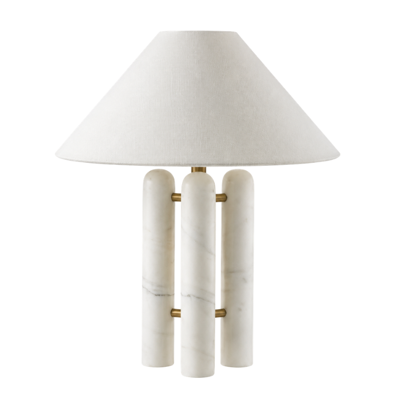 Trio Marble Table Lamp