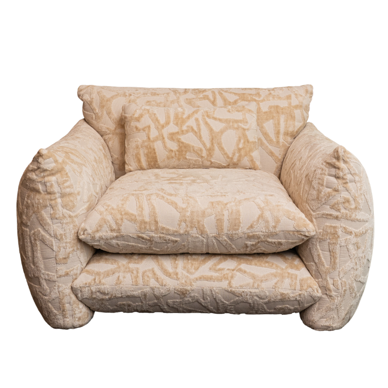 Theo Chair - Beige Geo