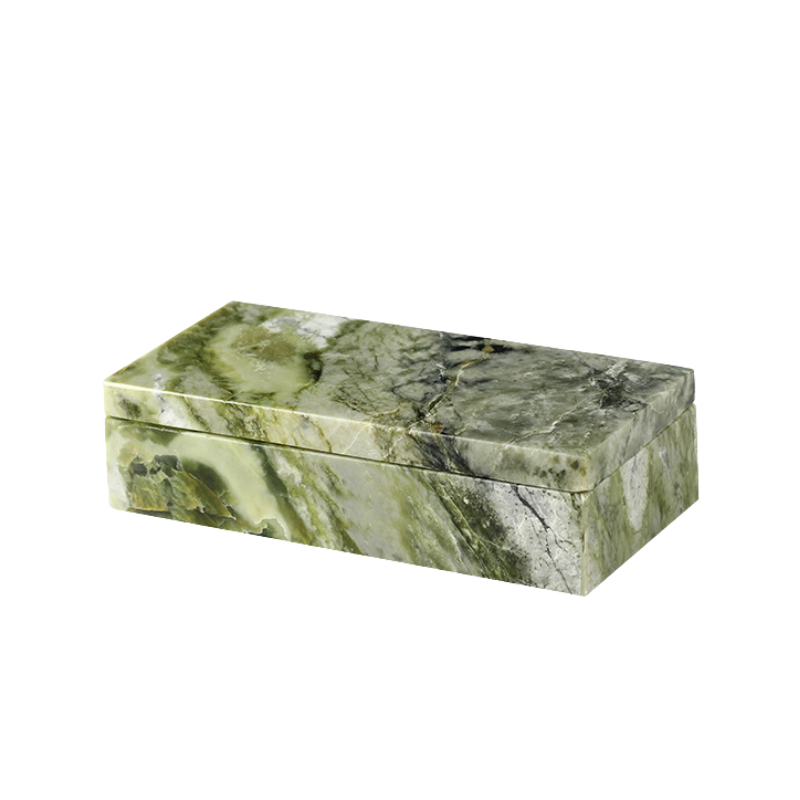 Marbre Decorative Box - Verde Alpi - Small