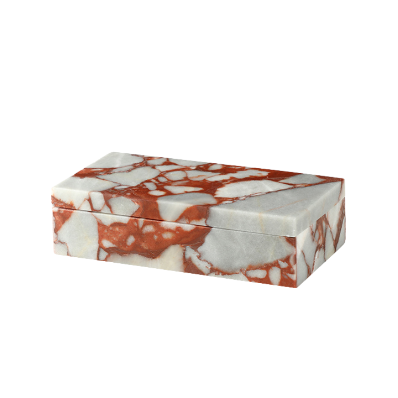 Marbre Decorative Box - Vino Rosso - Small