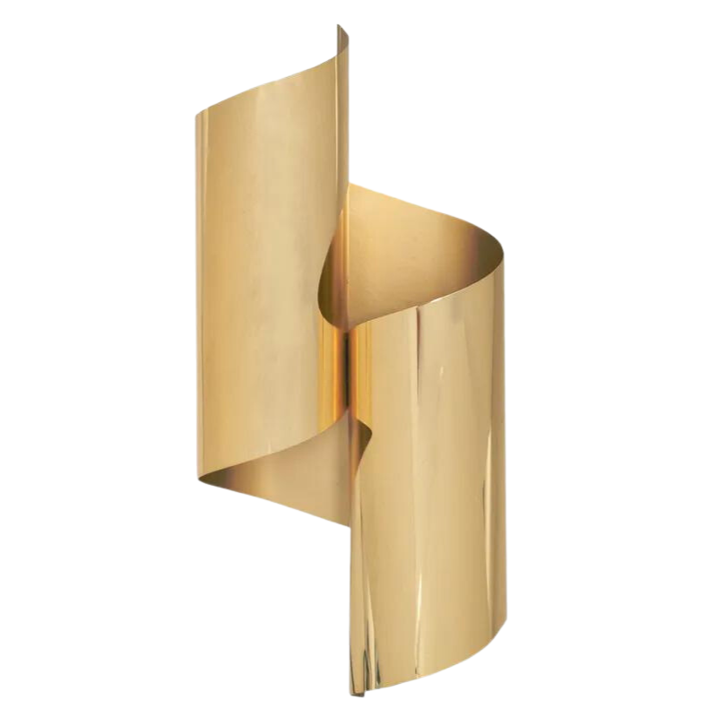 Spiral Wall Sconce Gold | Natalie Jayne Interiors | Perth, WA