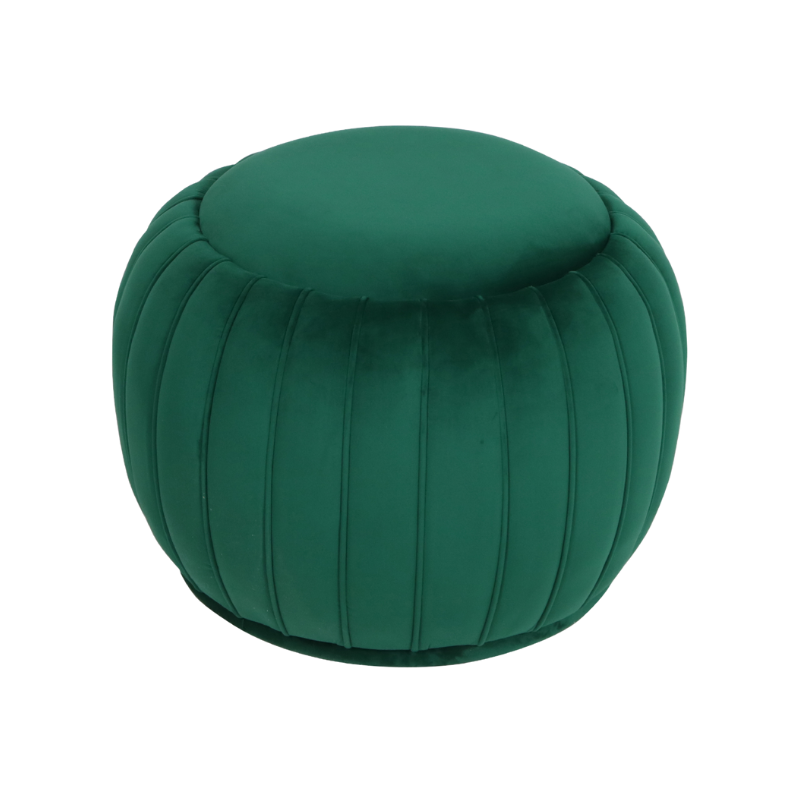 Costello Ottoman Emerald | Natalie Jayne Interiors | Perth, WA