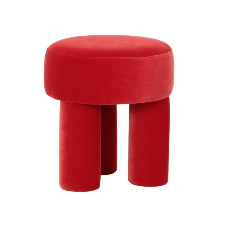 Novie Stool Tomato | Natalie Jayne Interiors | Claremont, WA