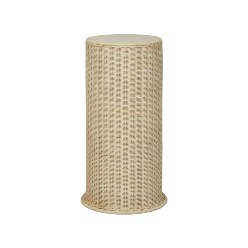 Belmondi Rattan Plinth Small | Natalie Jayne Interiors | Perth, WA