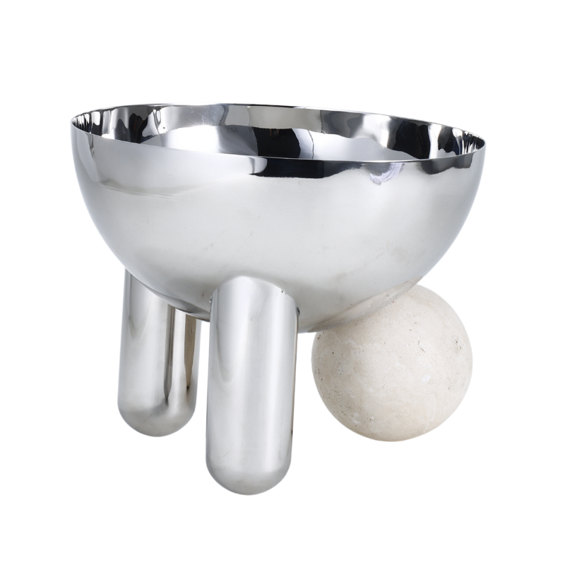 Benedict Bowl Silver | Natalie Jayne Interiors | Perth, WA