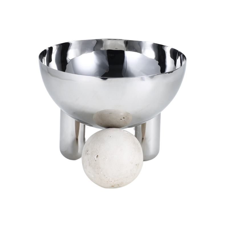 Benedict Bowl Silver | Natalie Jayne Interiors | Perth, WA
