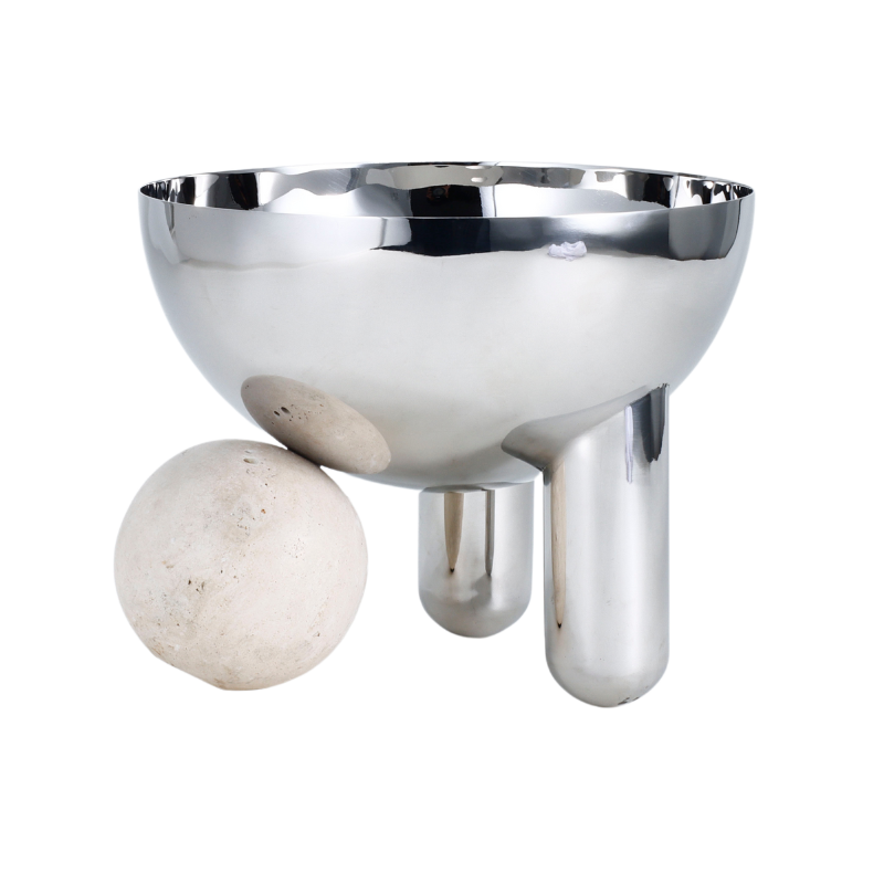 Benedict Bowl Silver | Natalie Jayne Interiors | Perth, WA