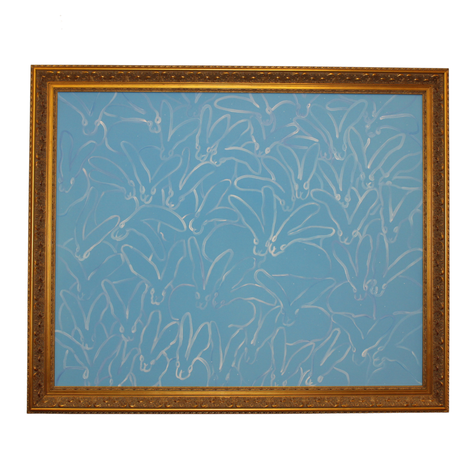 Blue Bunnies - Custom Art