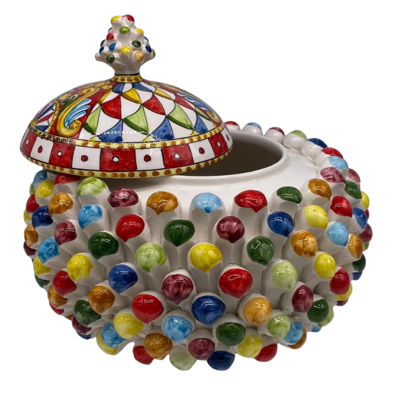 Siciliana Cookie Jar Multi Colour | Natalie Jayne Interiors | Perth, WA