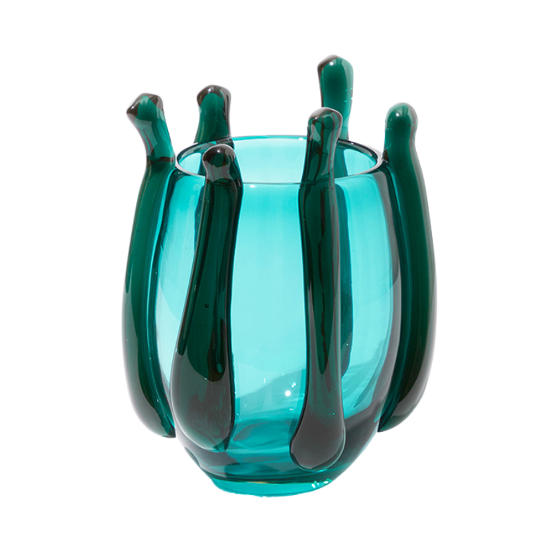 Clarissa Vase Teal | Natalie Jayne Interiors | Perth, WA