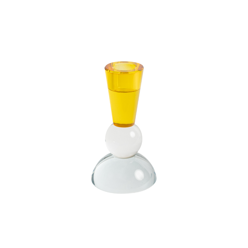 Jacques Crystal Candle Holder Small | Natalie Jayne Interiors | Perth, WA