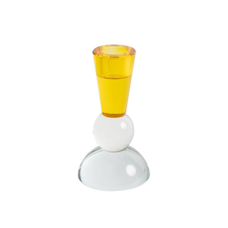 Jacques Crystal Candle Holder Large | Natalie Jayne Interiors | Perth, WA