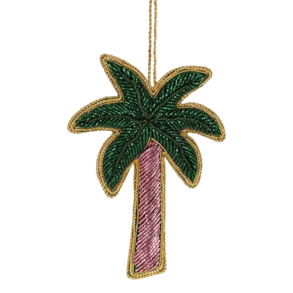 Palm Tree Sequin Decoration | Natalie Jayne Interiors | Perth, WA
