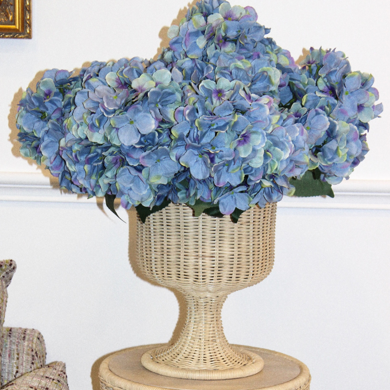 Hydrangea Bundle Stem - Blue