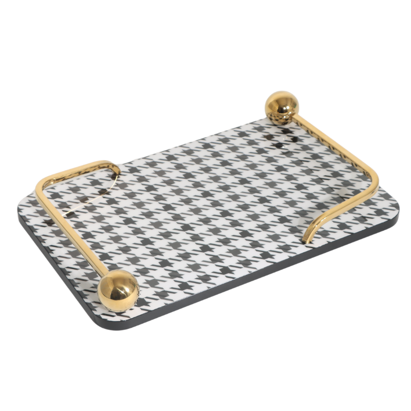 Willis Houndstooth Tray | Natalie Jayne Interiors | Perth, WA