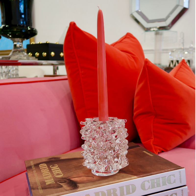 glass Julia Candle Holder