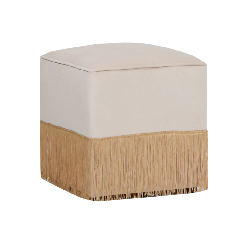 Buchanan Ottoman Chantilly | Natalie Jayne Interiors | Perth, WA