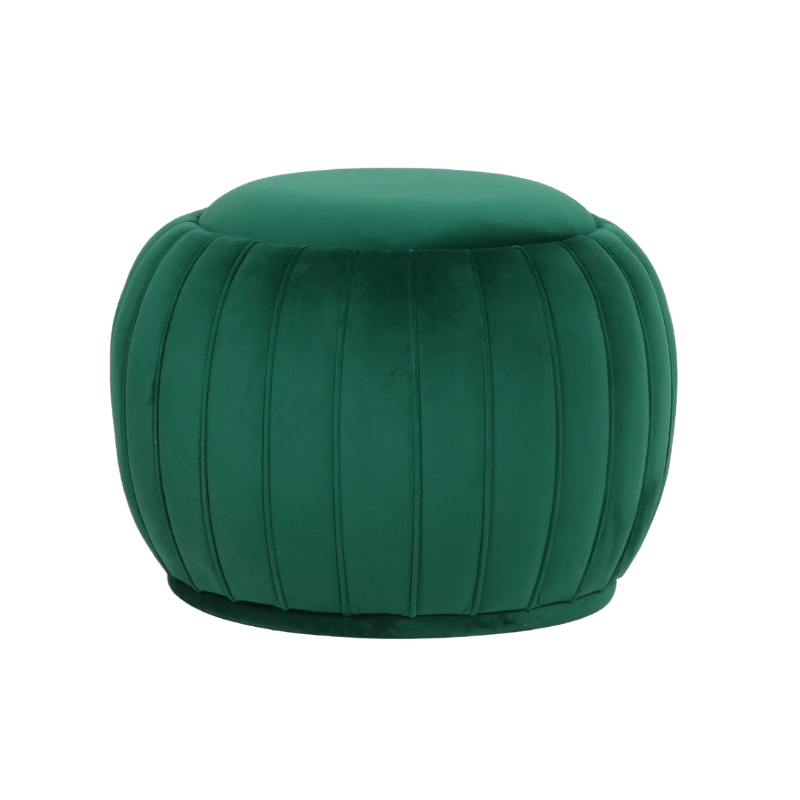 Costello Ottoman Emerald | Natalie Jayne Interiors | Perth, WA