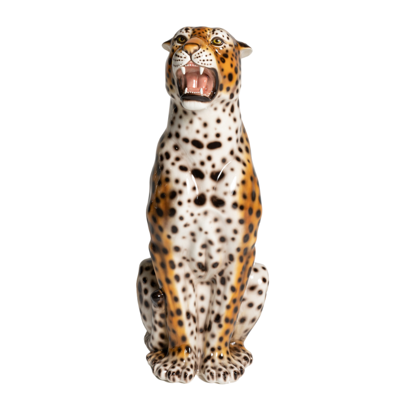 Large Sitting Leopard Tawny | Articolo | Perth, WA