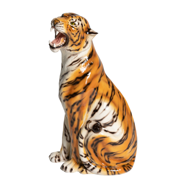 Vintage Roaring Tiger Statue – Georgie's NYC