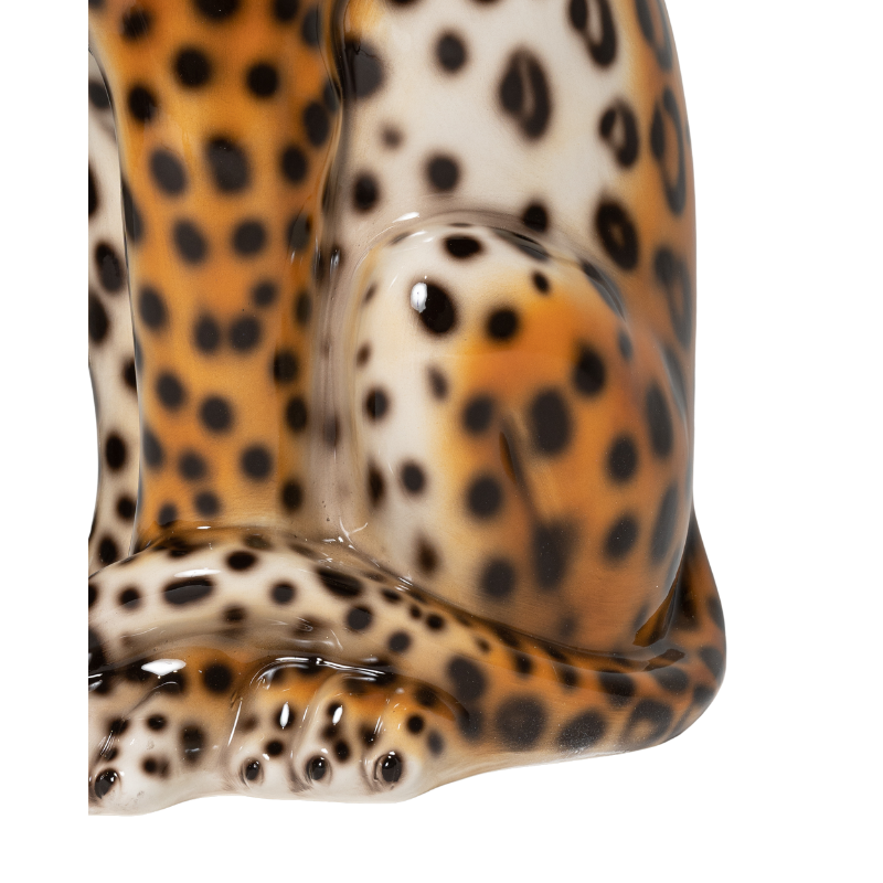 Sitting Leopard Tawny | Articolo | Perth, WA | Luxury Home Accessories