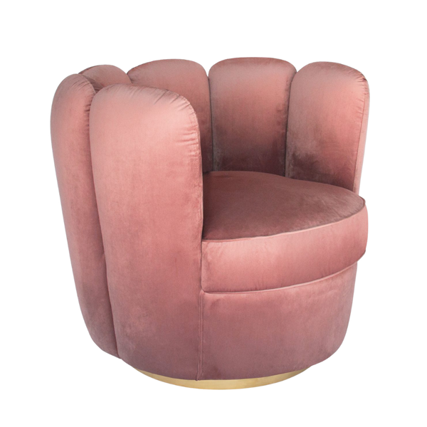 London Swivel Chair Orchid | Natalie Jayne Interiors | Perth, WA | Luxury Chairs and Accessories