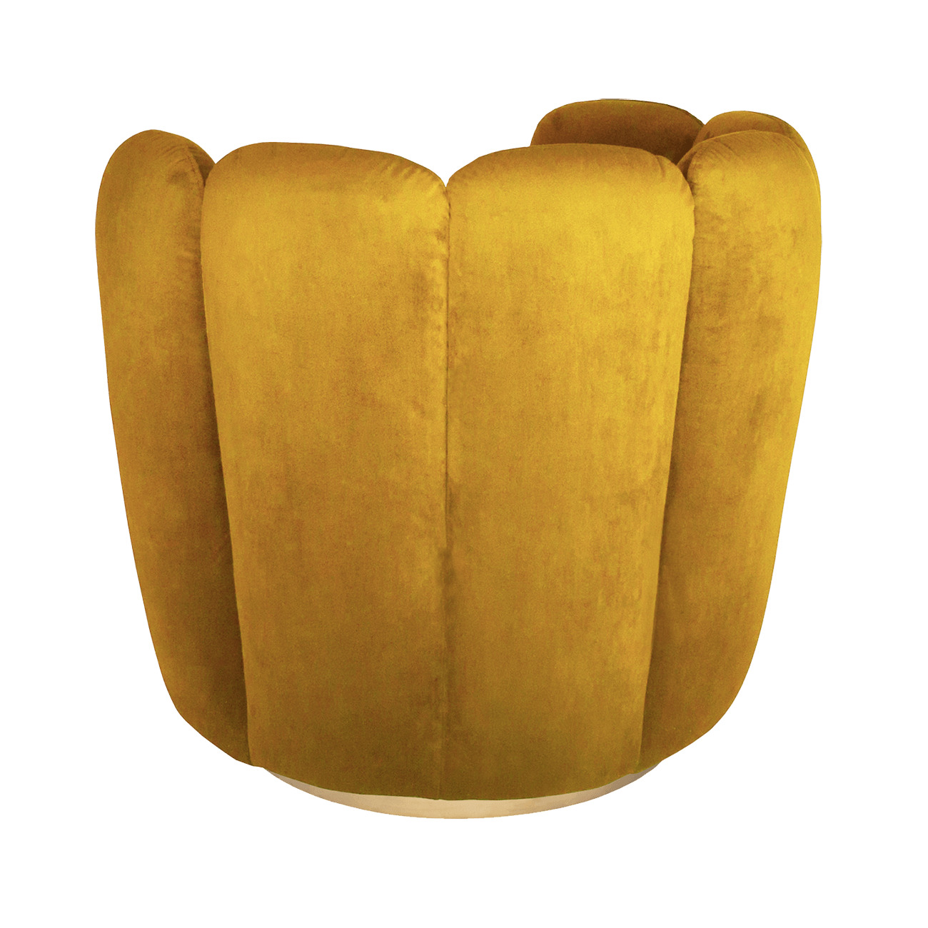 Tulip Swivel Chair in Vintage Marigold | Darcy & Duke furniture Perth WA