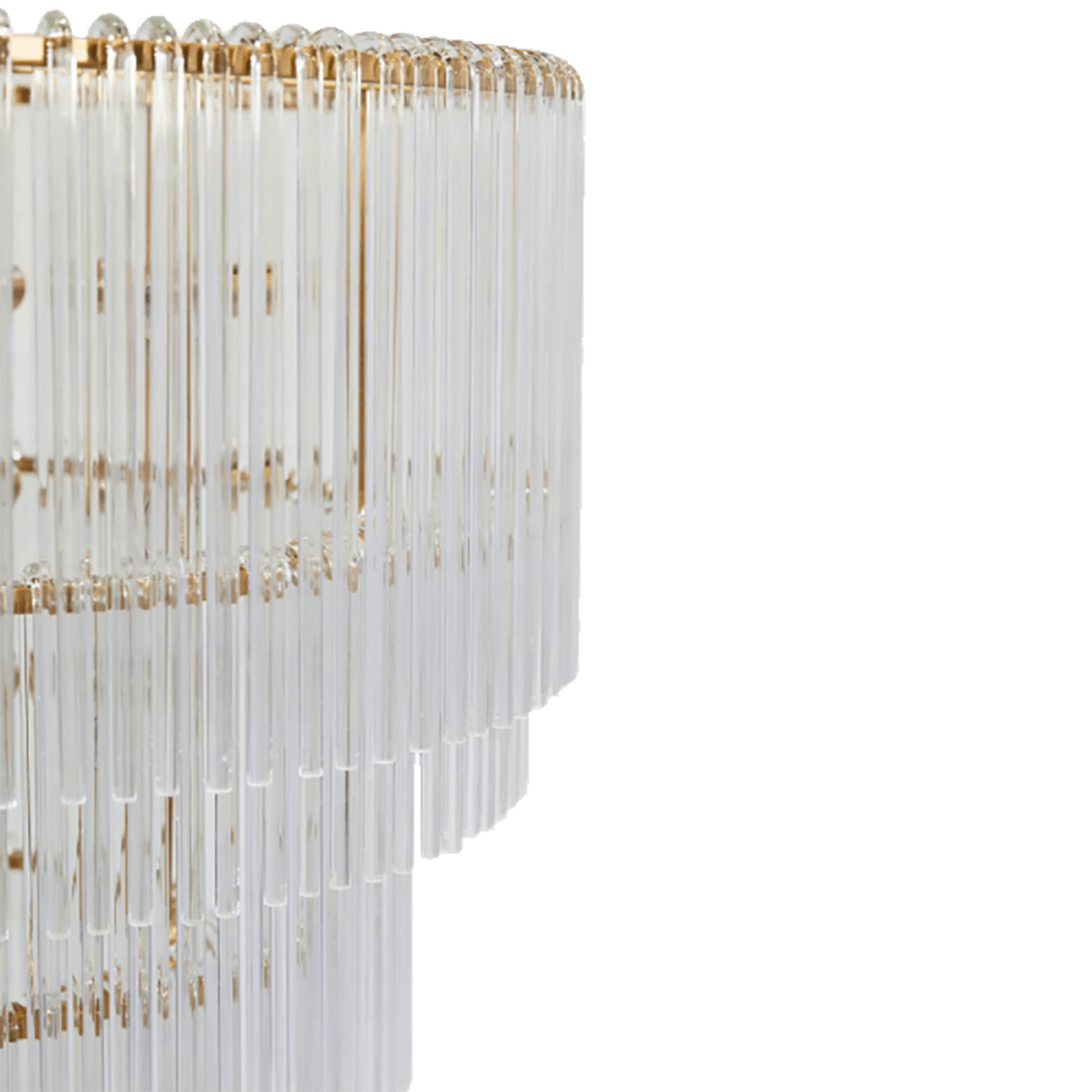 Zara Pendant 3 Tier Brass | Luxury ceiling lights & chandeliers - Perth WA