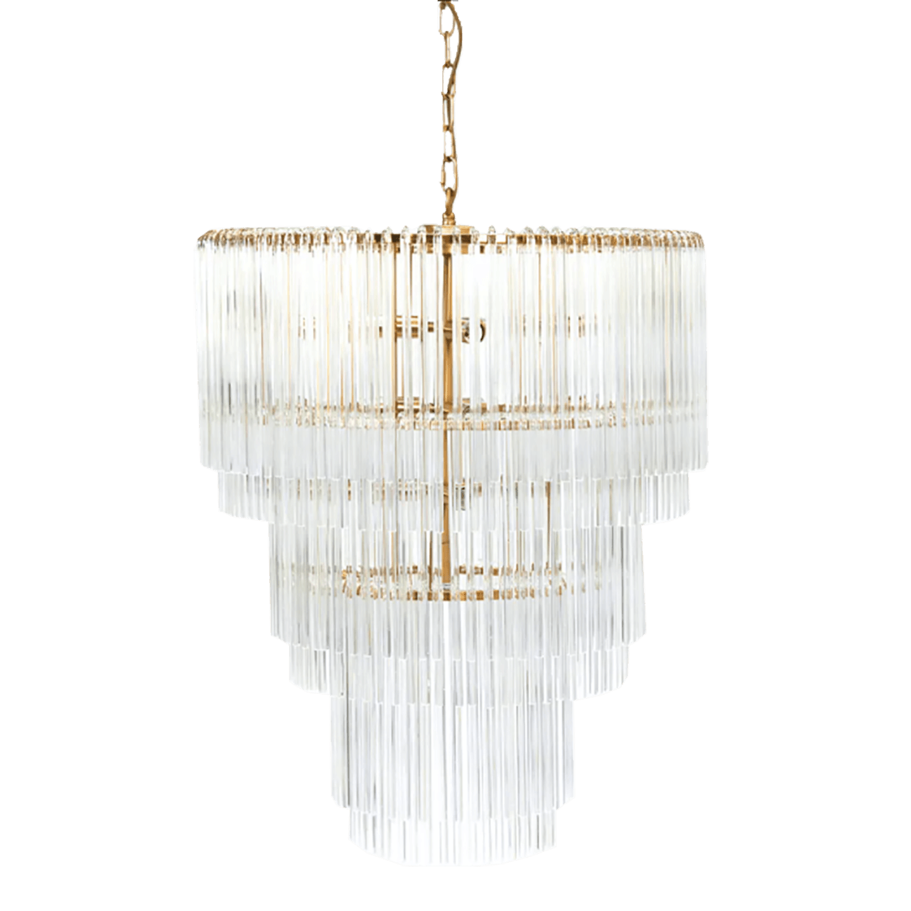 Zara Pendant 3 Tier Brass | Luxury ceiling lights & chandeliers - Perth WA