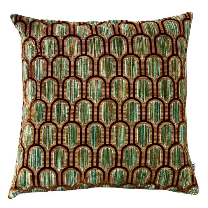 Beverly Hills Peacock Cushion - 60 x 60