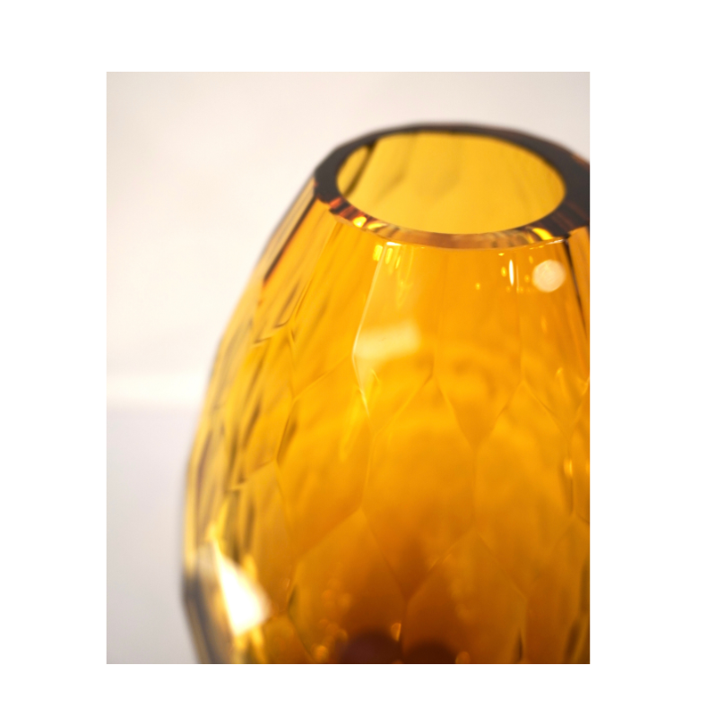 Miel Etched Vase