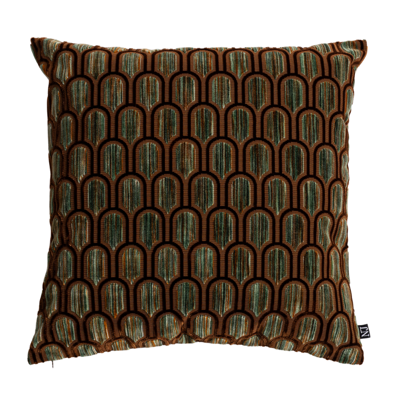 Beverly Hills Peacock Cushion - 60 x 60