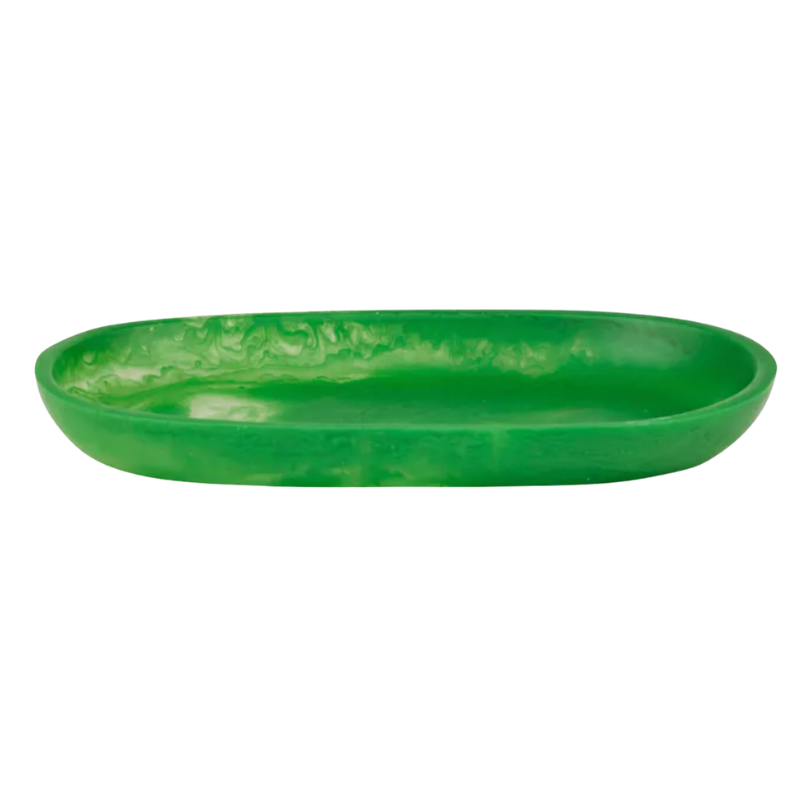 Sabrina Resin Serving Platte - Jade