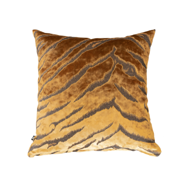 Bengal Tiger Cushion Gold | Natalie Jayne Interiors | Perth, WA