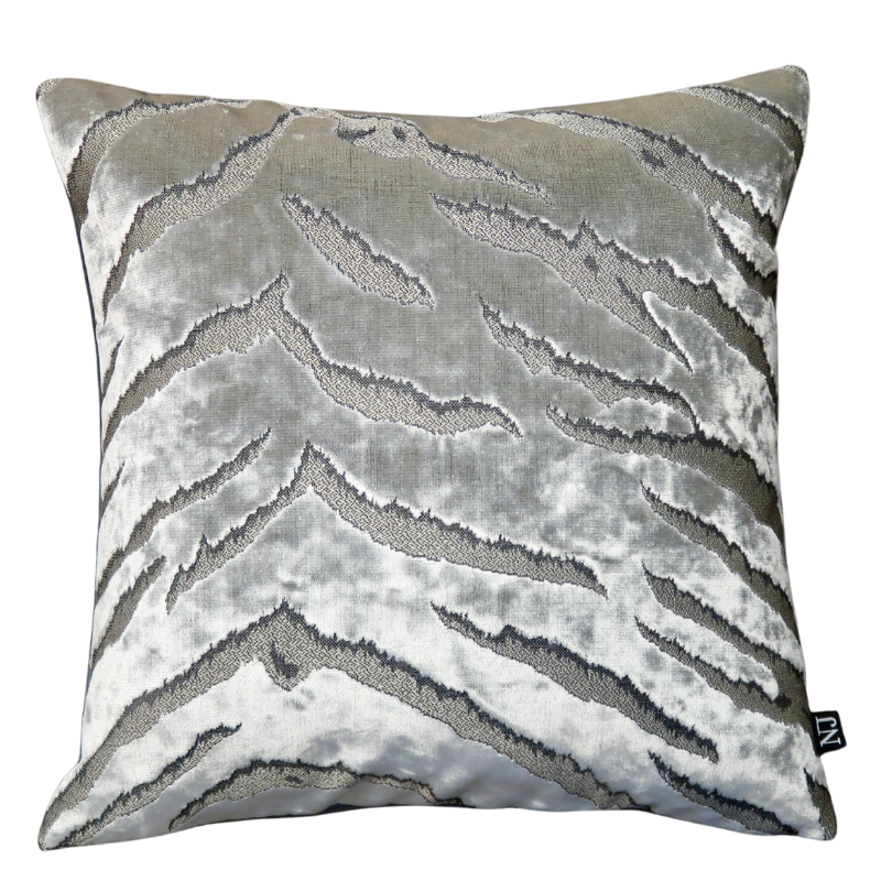 Bengal Tiger Cushion - Onyx - 60 x 60