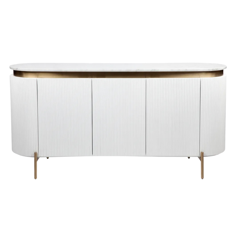 Belize Buffet White | Natalie Jayne Interiors | Perth, WA