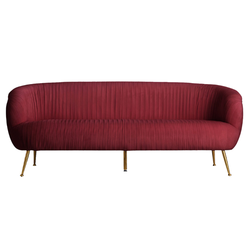 Kelly 3 Seater Velvet Sofa | Natalie Jayne Interiors | Perth, WA