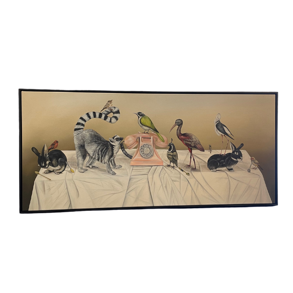 Bird Calling Custom Art | Natalie Jayne Interiors | Perth, WA