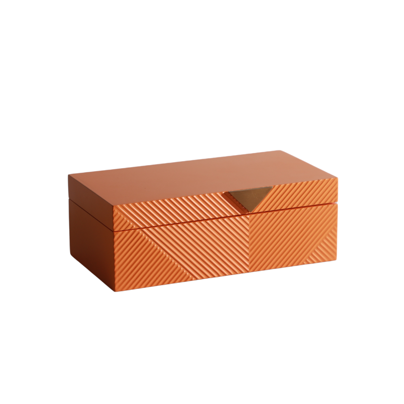 Kennedy Orange Box Small | Natalie Jayne Interiors | Perth, WA