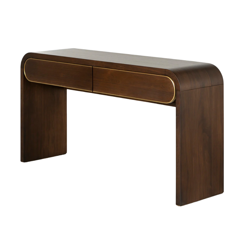 Vanessa Console Walnut | Natalie Jayne Interiors | Perth, WA