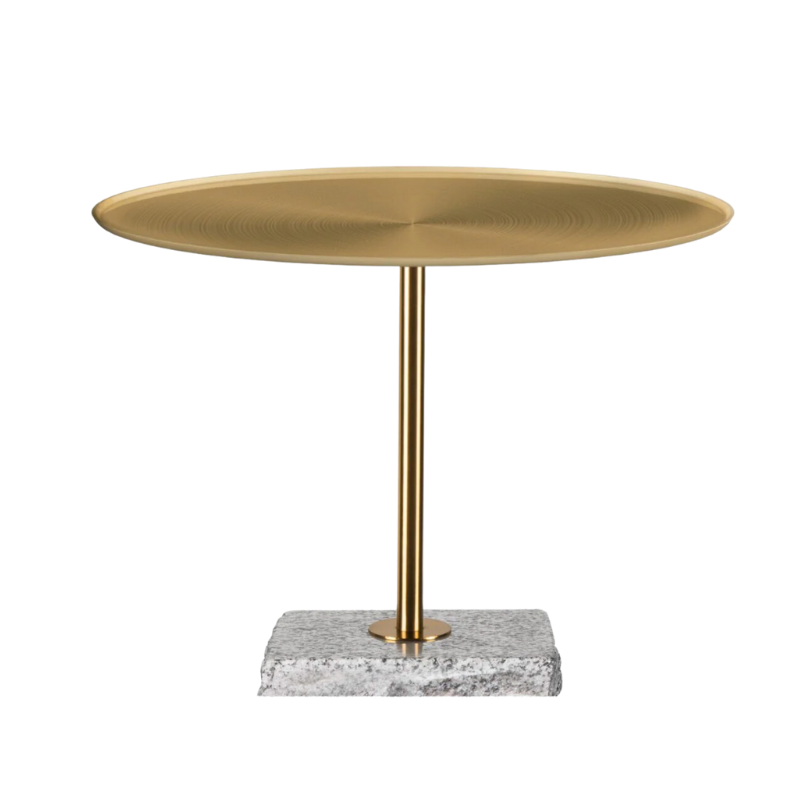 Blanca Side Table Gold | Natalie Jayne Interiors | Perth, WA