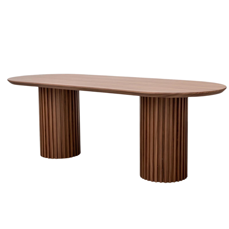 Kit Dining Table Walnut | Natalie Jayne Interiors | Perth, WA