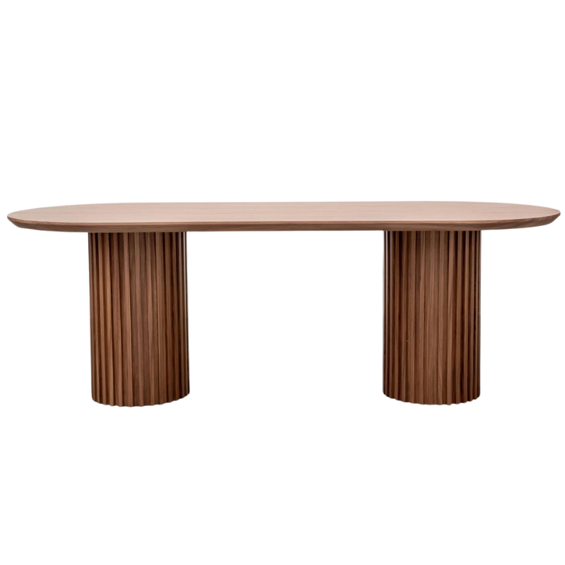 Kit Dining Table Walnut | Natalie Jayne Interiors | Perth, WA