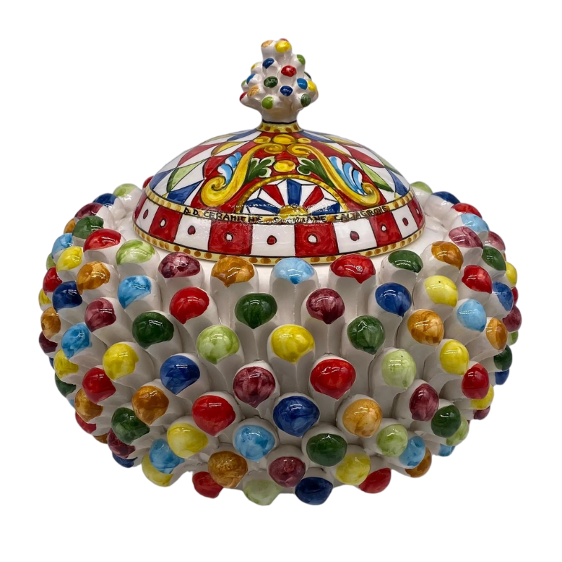 Siciliana Cookie Jar Multi Colour | Natalie Jayne Interiors | Perth, WA