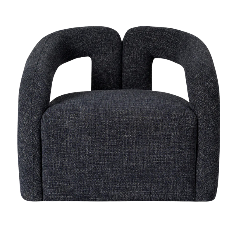 Spencer Seat Navy Tweed | Natalie Jayne Interiors | Perth, WA