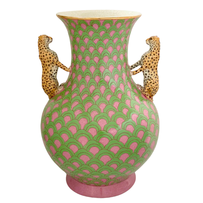 Isla Porcelain Vase Leopardo | Natalie Jayne Interiors | Perth, WA