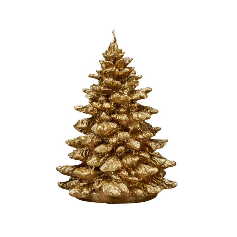 Noel Tree Candle Gold Small | Natalie Jayne Interiors | Perth, WA