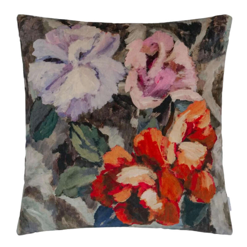 Designer Guild Tapestry Flower Vintage Damson Cushion | Natalie Jayne Interiors | Perth, WA