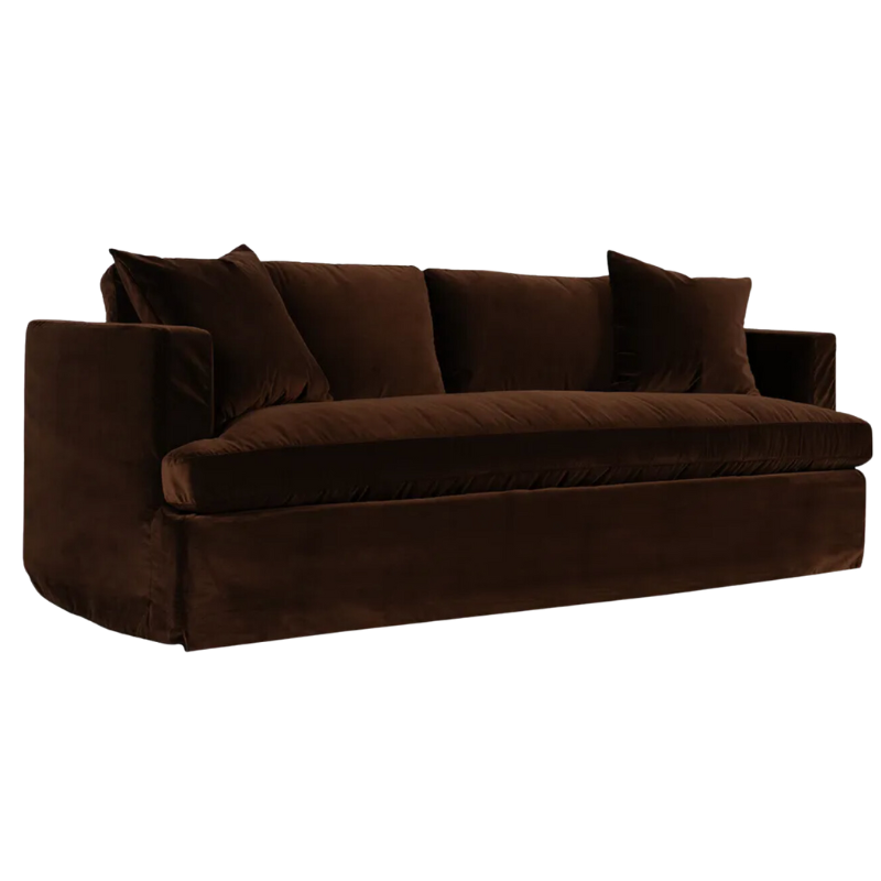 Coco Sofa Chocolate | Natalie Jayne Interiors | Perth, WA